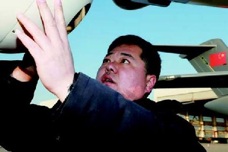 试飞站现场。